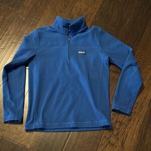 Patagonia Vibrant Blue Quarter-Zip Fleece